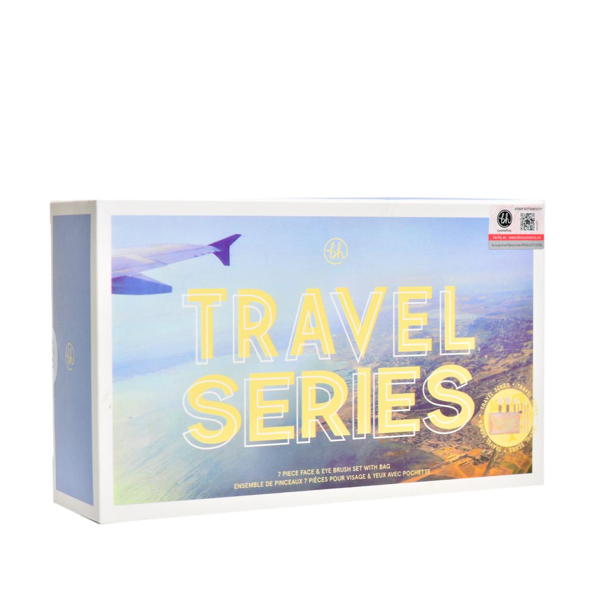 Bộ Cọ Trang Điểm 7 Cây Kèm Túi Đựng BH Cosmetics Travel Series BHBO13
